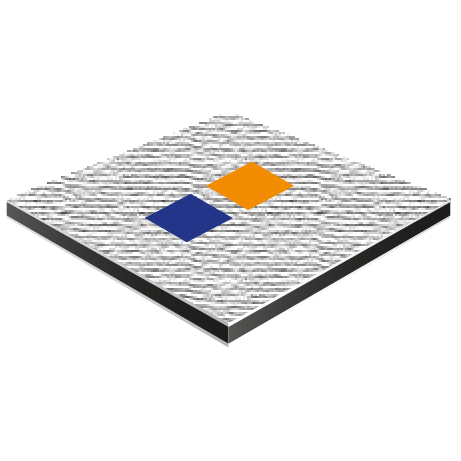 Butlerfinish (Aluverbundplatte gebürstet)