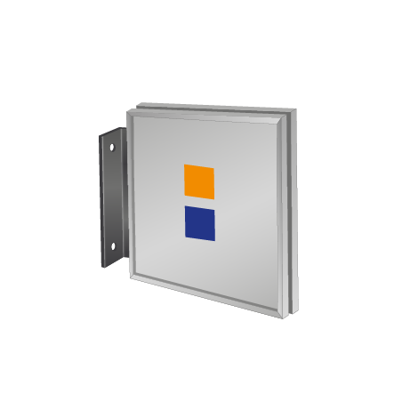 Fahnenschild | System Karlsruhe | 15 cm x 15 cm