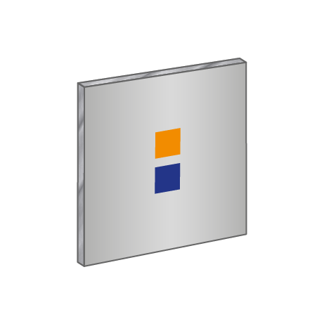 Textilspannrahmen für Wandmontage | B 40 cm x H 120 cm | einseitig bedruckt